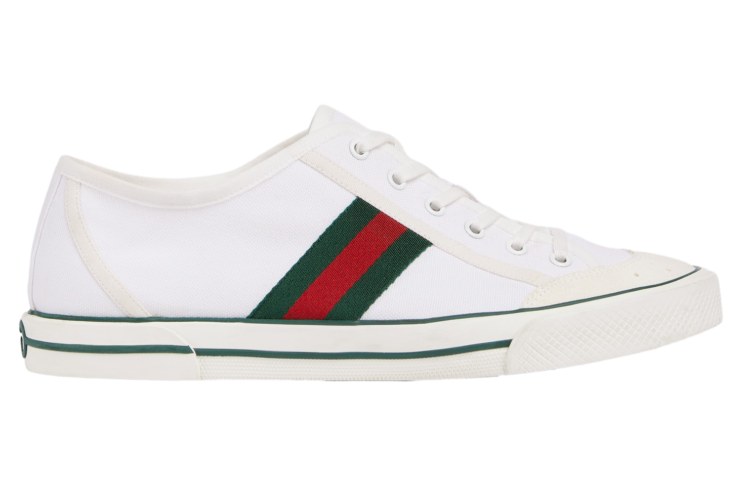 Gucci Tennis 1977 White Canvas / White