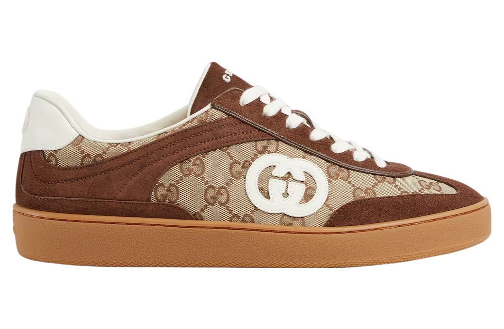 Gucci With Interlocking G Dark Brown Suede