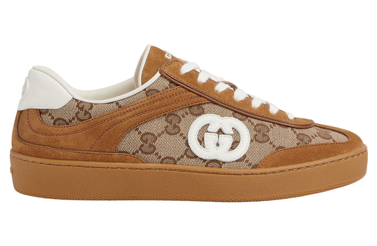 Gucci With Interlocking G WMNS Brown Suede