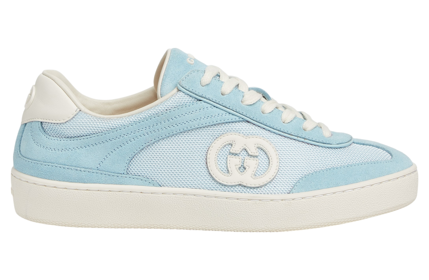 Gucci With Interlocking G WMNS Light Blue Suede