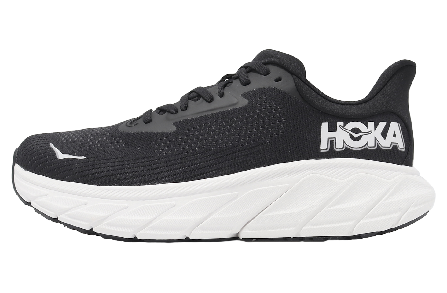 Hoka Arahi 7 2E Wide Black / White