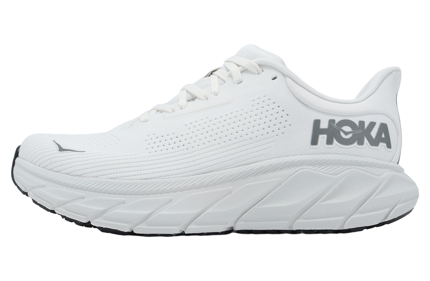 Hoka Arahi 7 2E Wide Champagne White / Velvet White