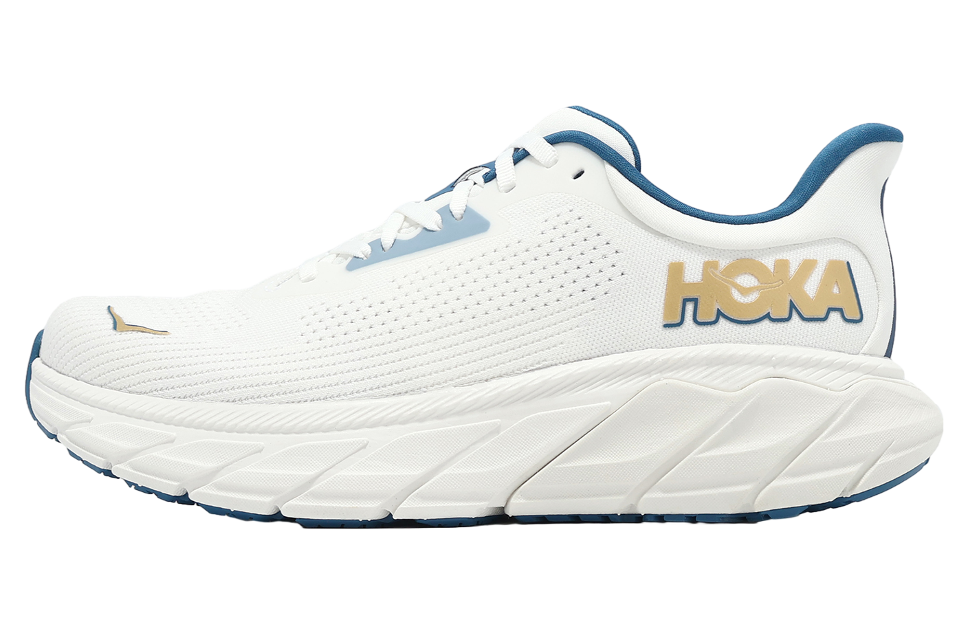 Hoka Arahi 7 2E Wide Frost / Gold