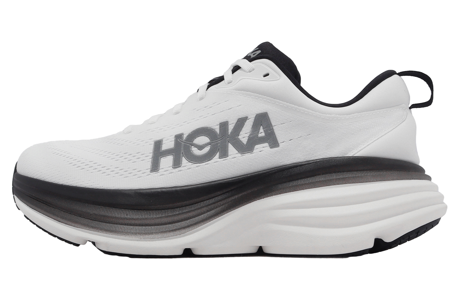 Hoka Bondi 8 2E Wide White / Black