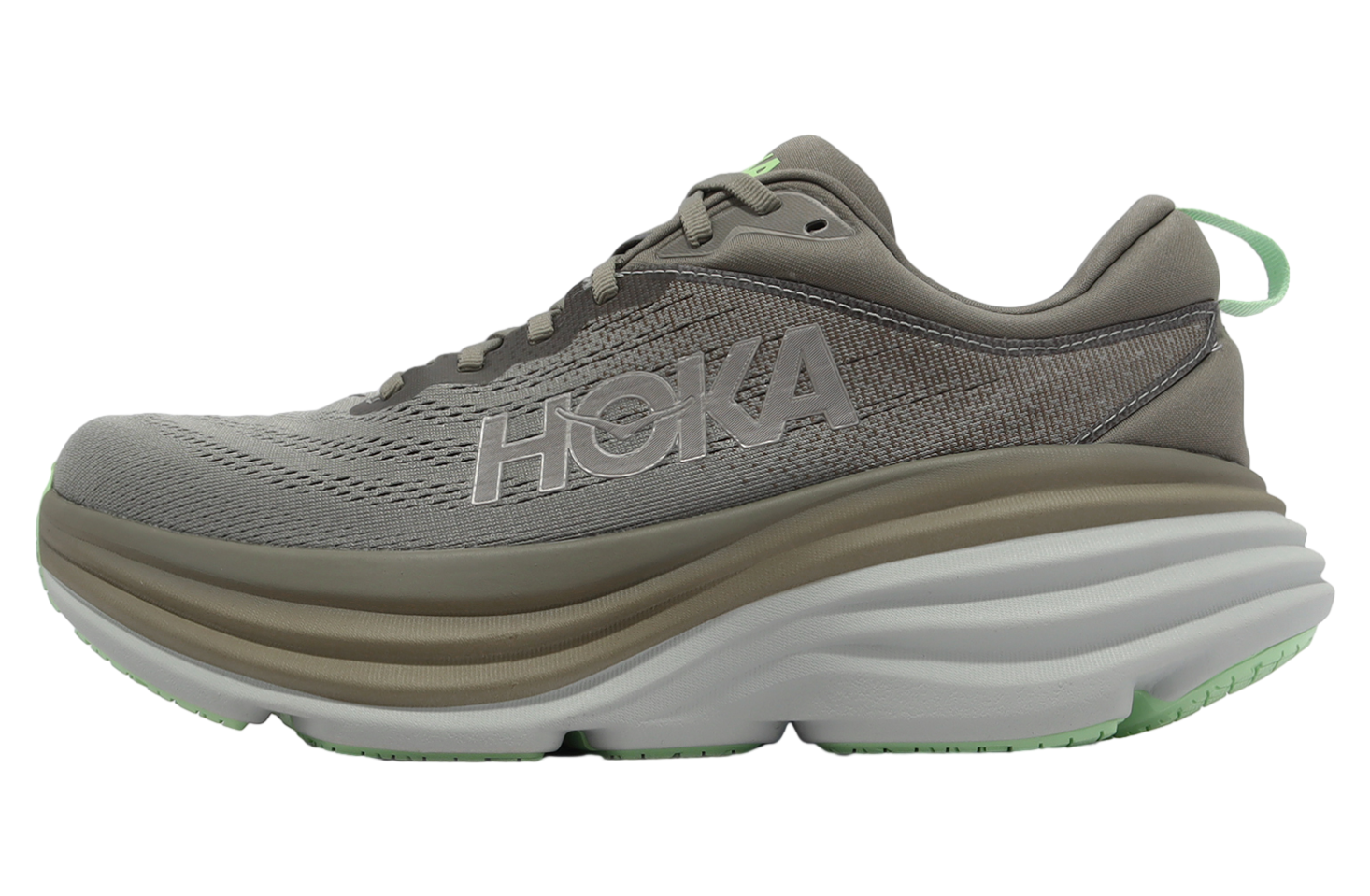 Hoka Bondi 8 Sharkskin / Harbor Mist