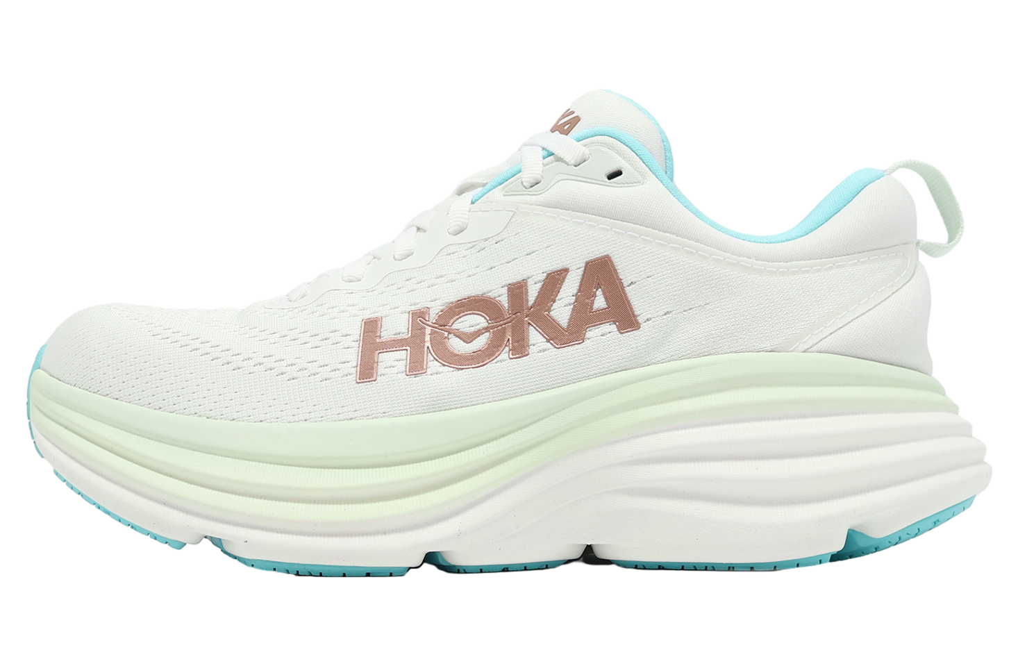 Hoka Bondi 8 WMNS Frost / Rose Gold