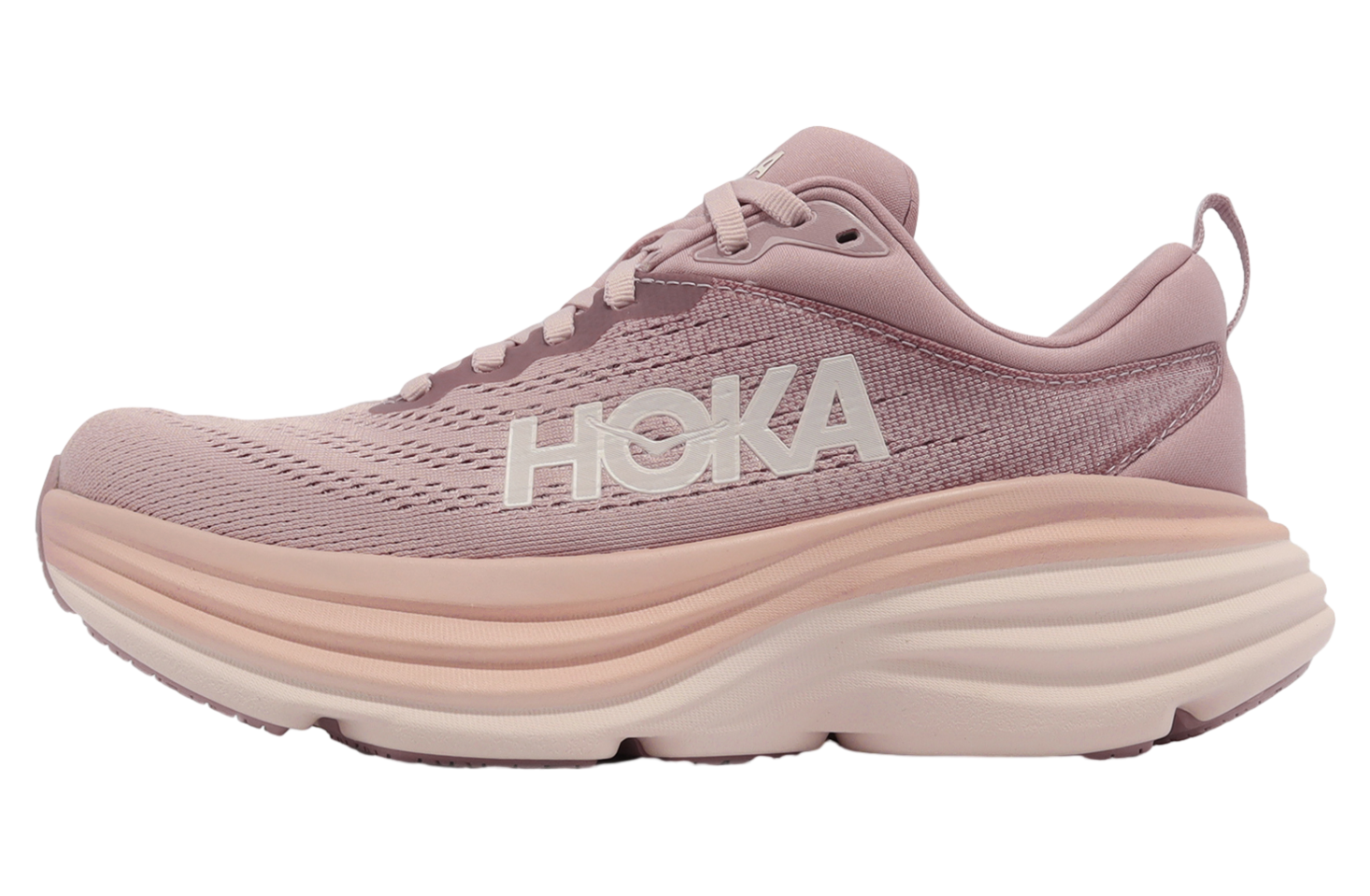 Hoka Bondi 8 WMNS Pale Mauve / Peach