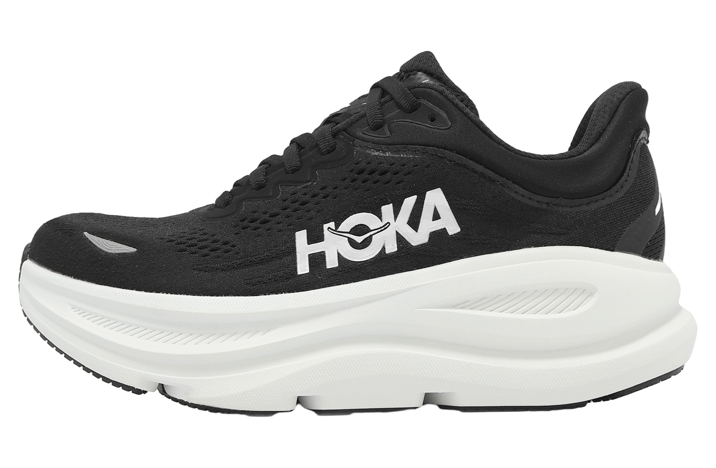 ★HOKA(W)★Bondi 9 Running Shoes(Wide D)★Black Women's Hoka Bondi 9 Black/Black Mesh – Footwear etc.