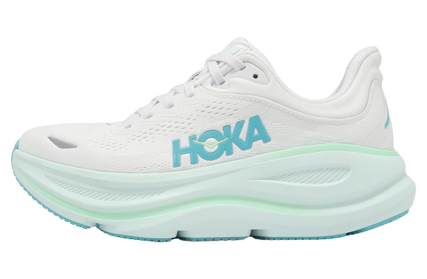 Hoka Bondi 9 WMNS Frost / Cielo Blue