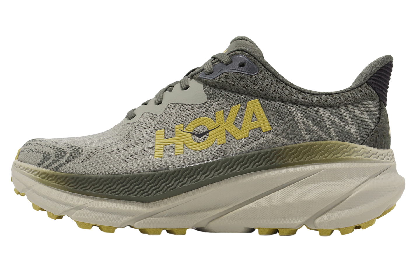 Hoka Challenger 7 2E Wide Olive Haze