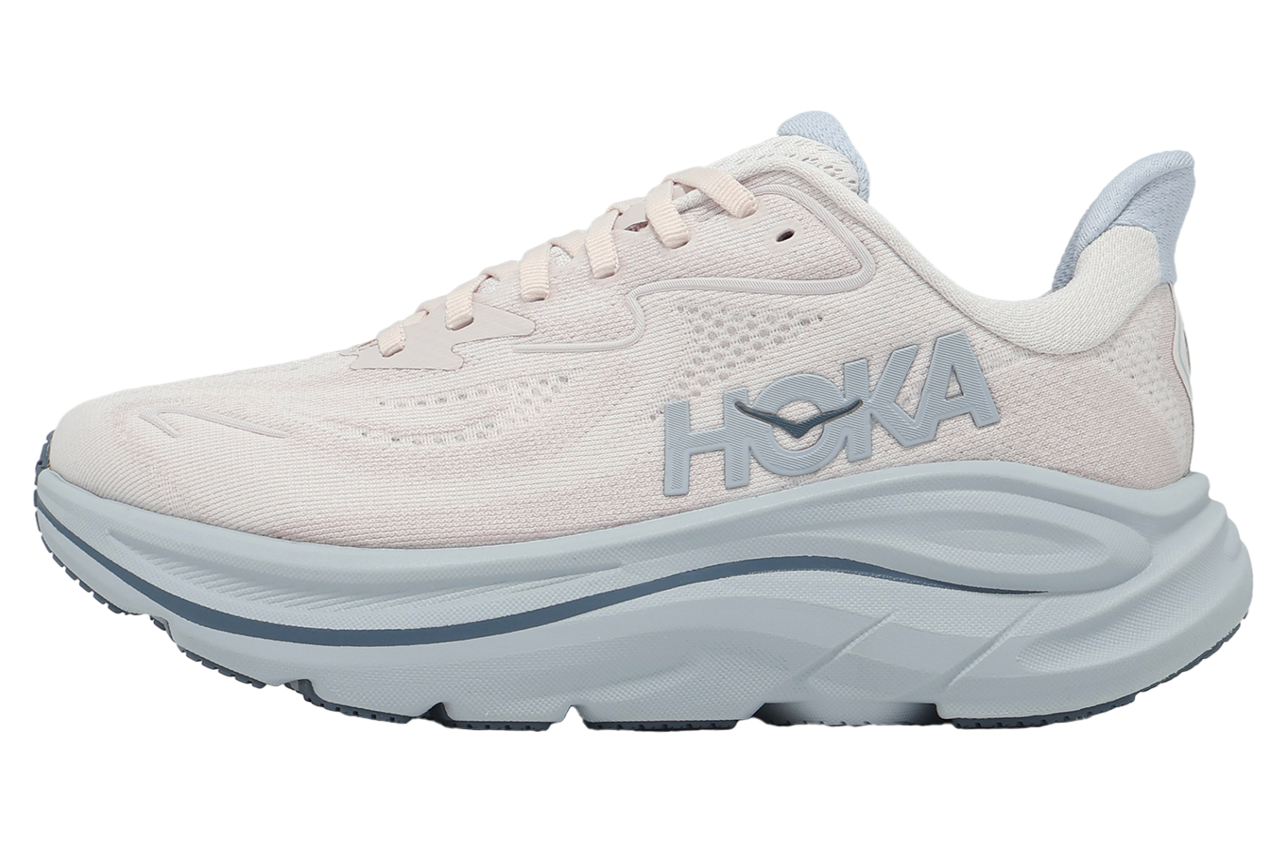 Hoka Clifton 10 D Wide WMNS Grout / Mineral Blue