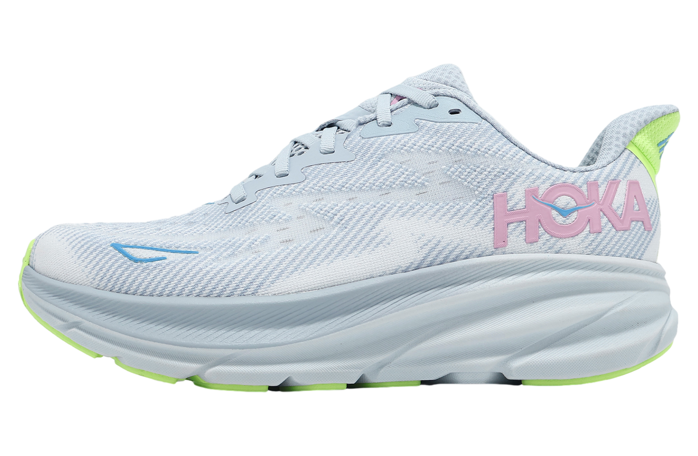 Hoka Clifton 9 D Wide WMNS Gull / Sea Ice Light