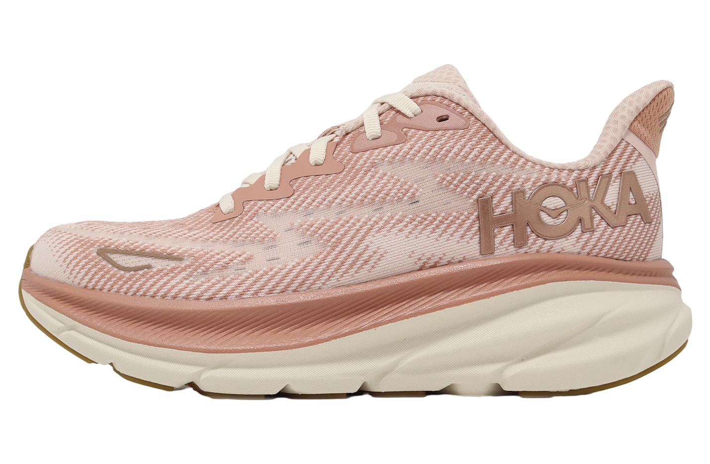 Hoka Clifton 9 WMNS Sandstone / Cream