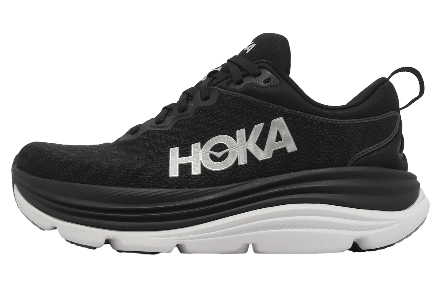 Hoka Gaviota 5 2E Wide Black / White