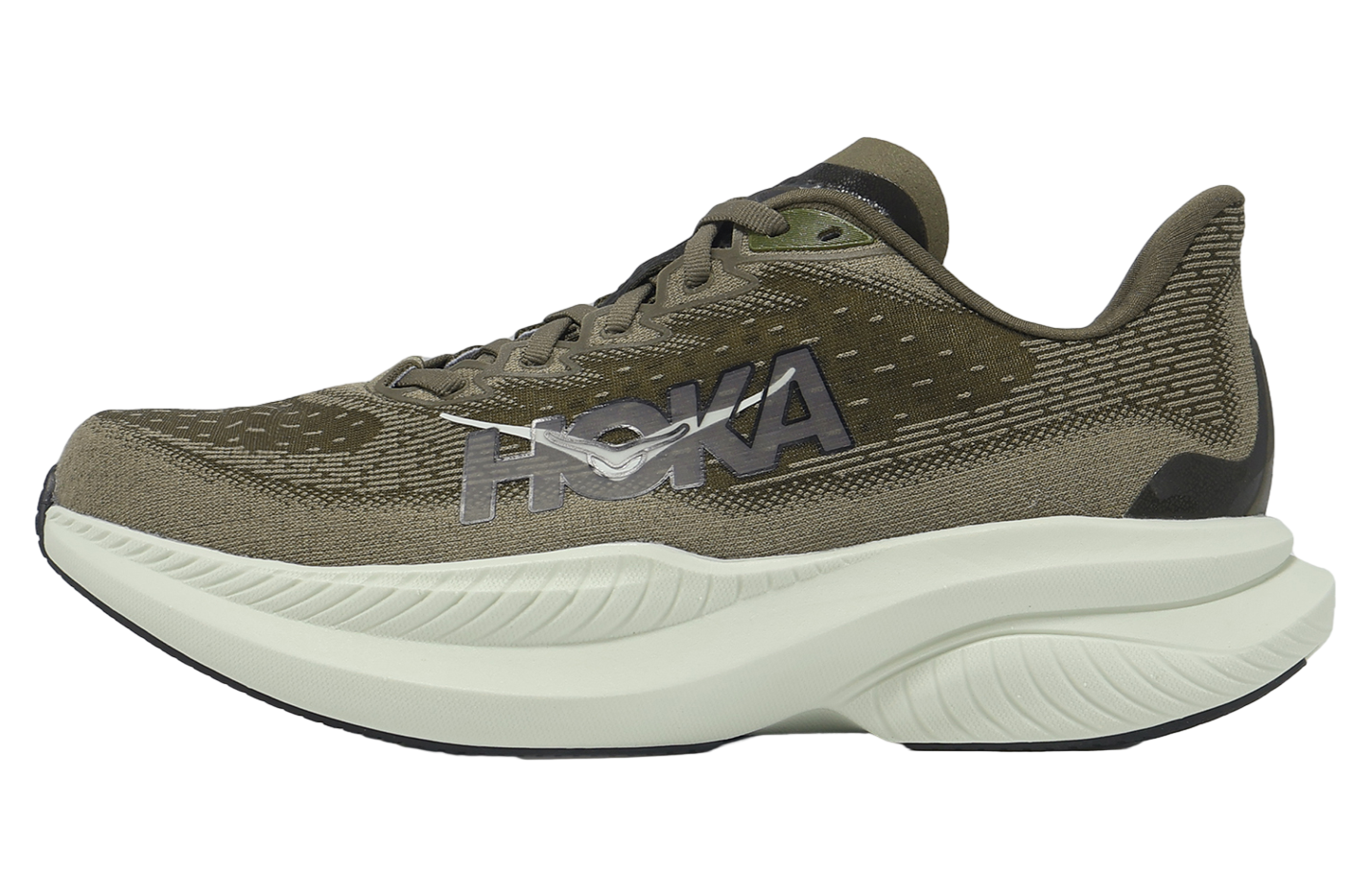 Hoka Mach 6 2E Wide Antique Olive / Truffle Salt