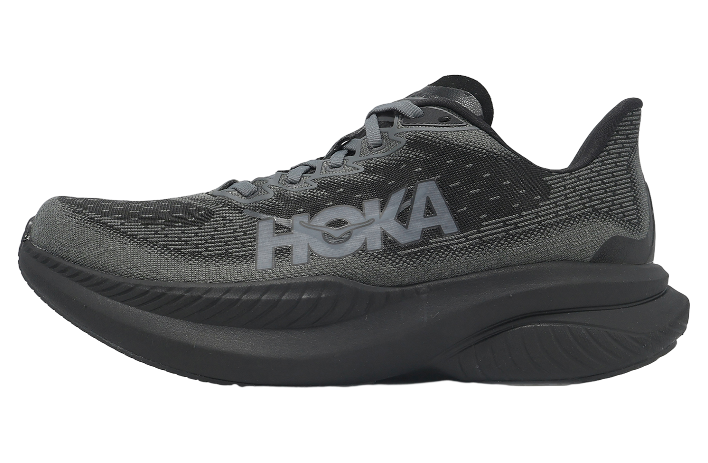 Hoka Mach 6 2E Wide Black / Grey