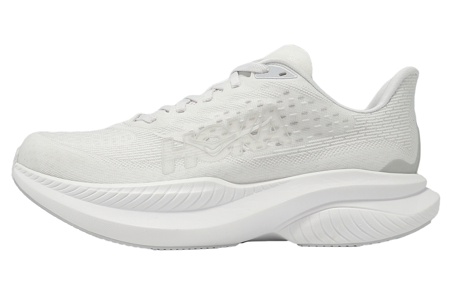 Hoka Mach 6 2E Wide White - Jul 2025 - 1147833WWH