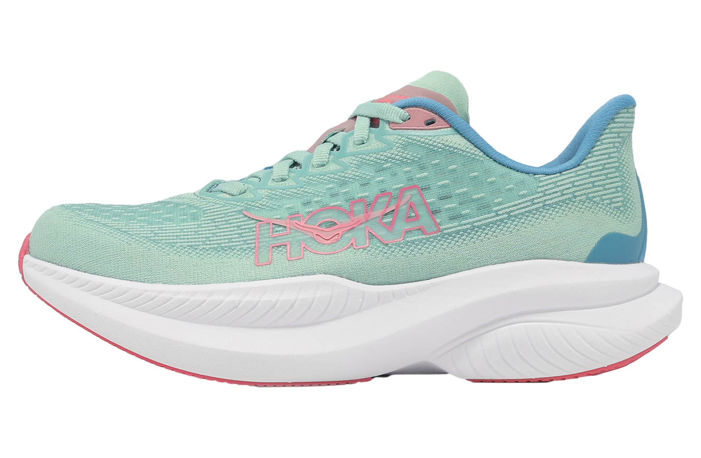 Hoka Mach 6 D Wide WMNS Jadeite / Alpine Blu