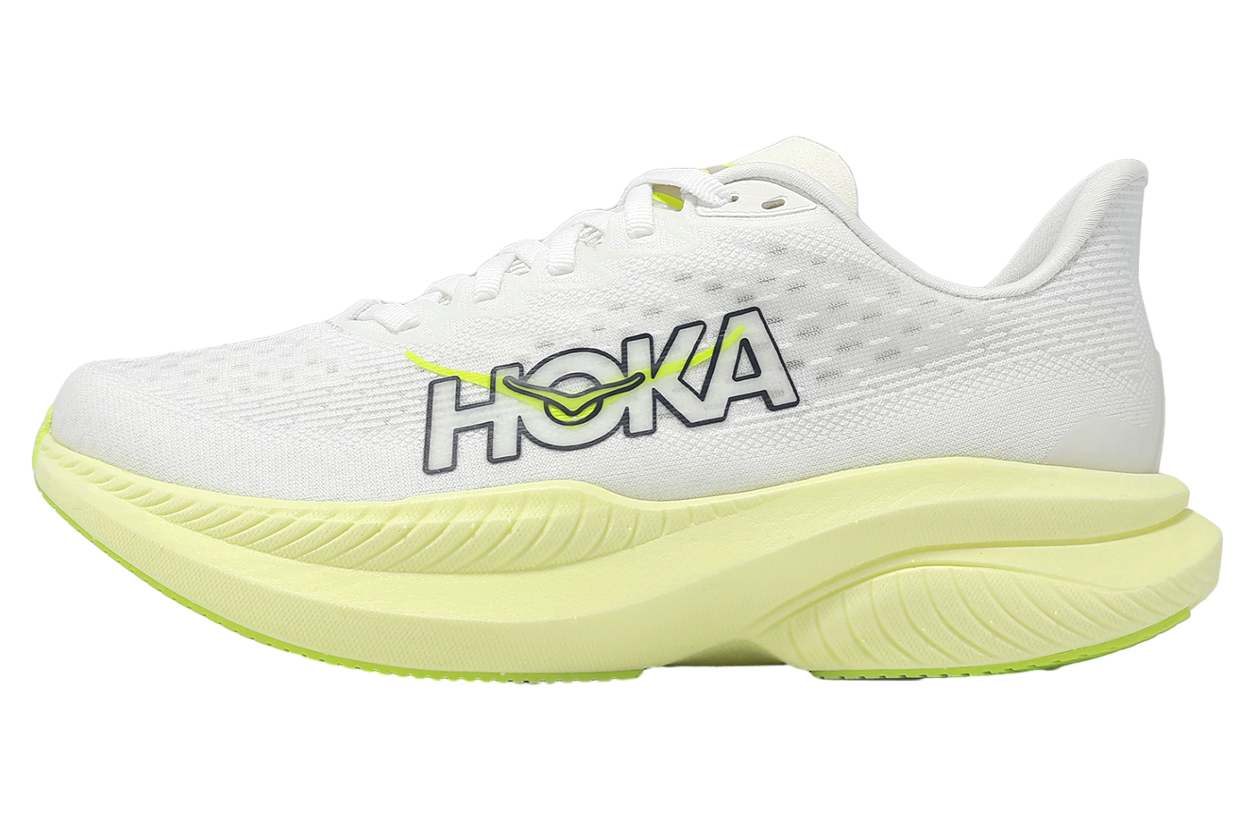 Hoka Mach 6 WMNS White / Neon