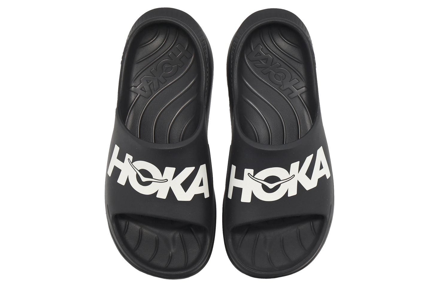 Hoka Ora Athletic Slide Black / White