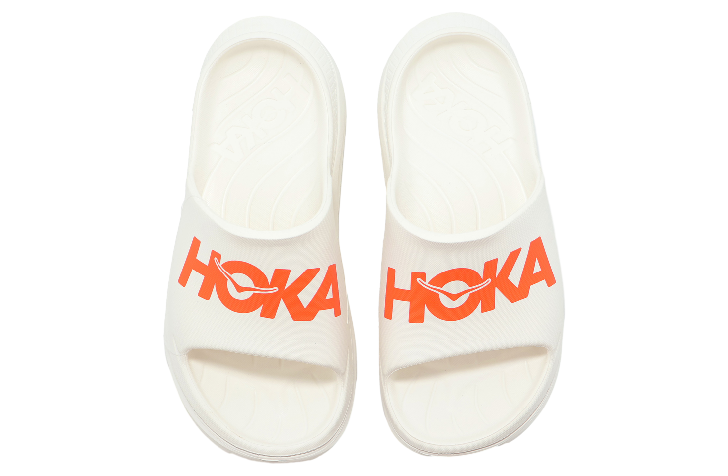 Hoka Ora Athletic Slide Frost / Lava - Jan 2025 - 1155154FLV