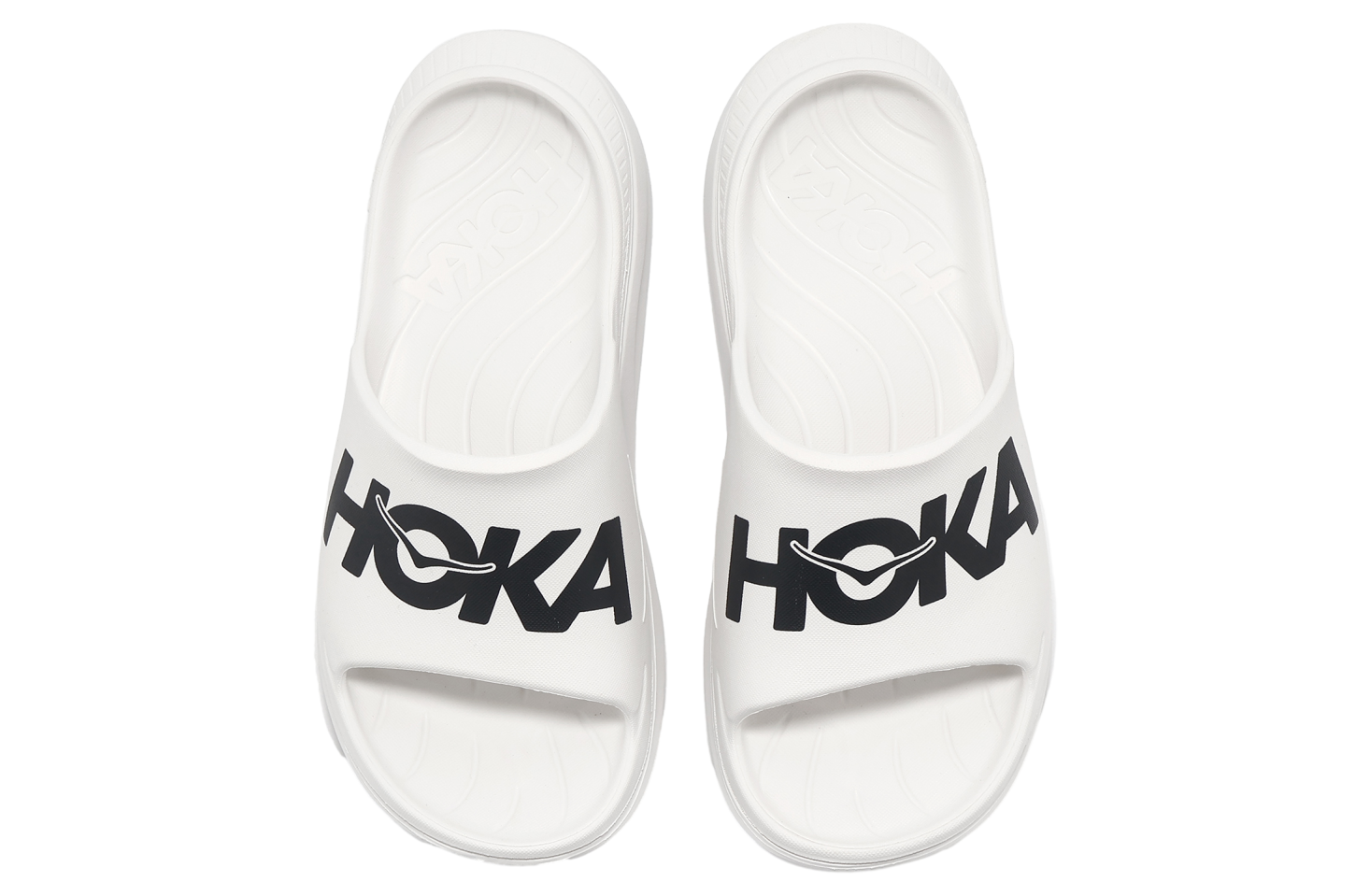 Hoka Ora Athletic Slide White / Black