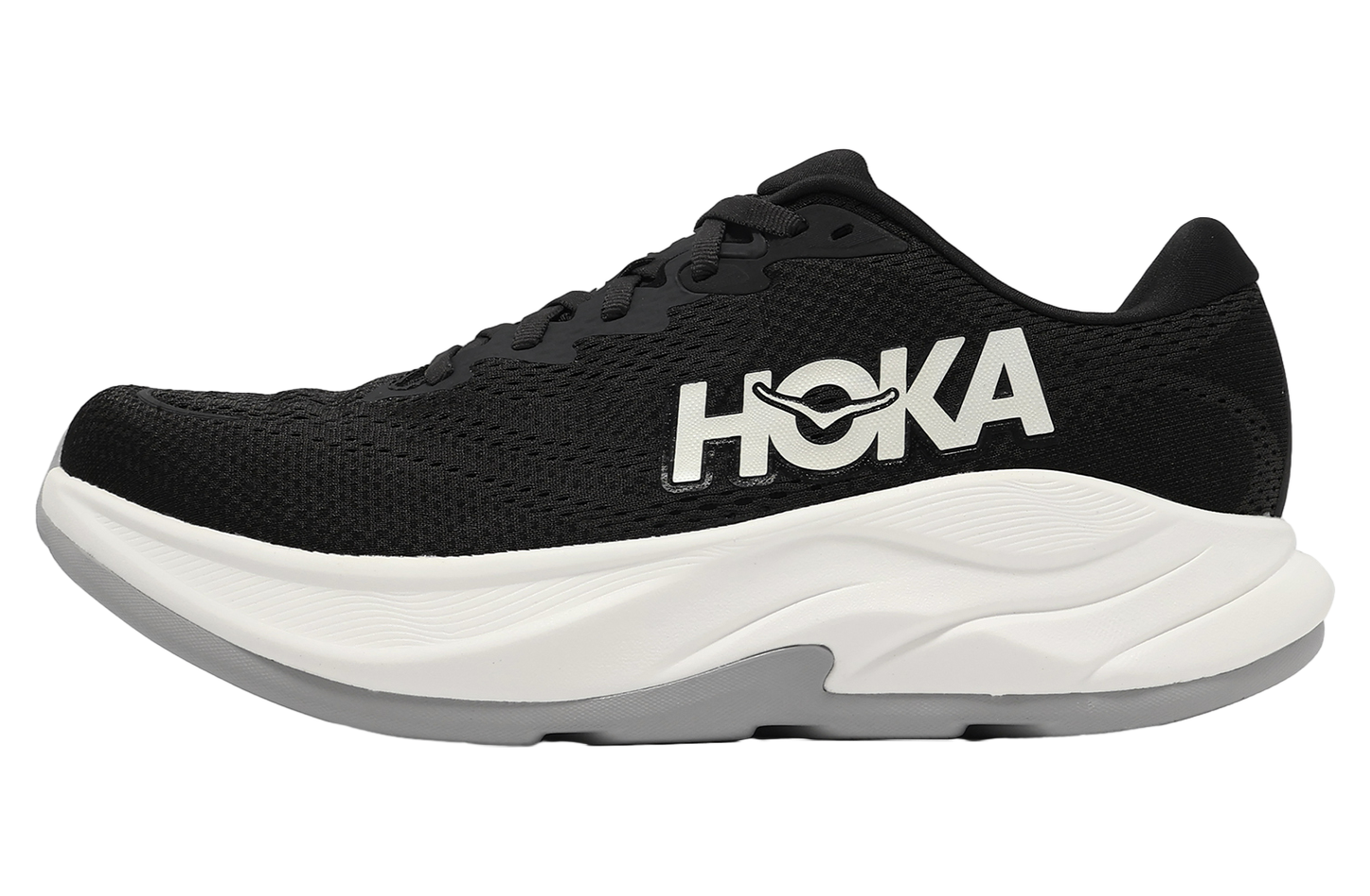 Hoka Rincon 4 2E Wide Black / White