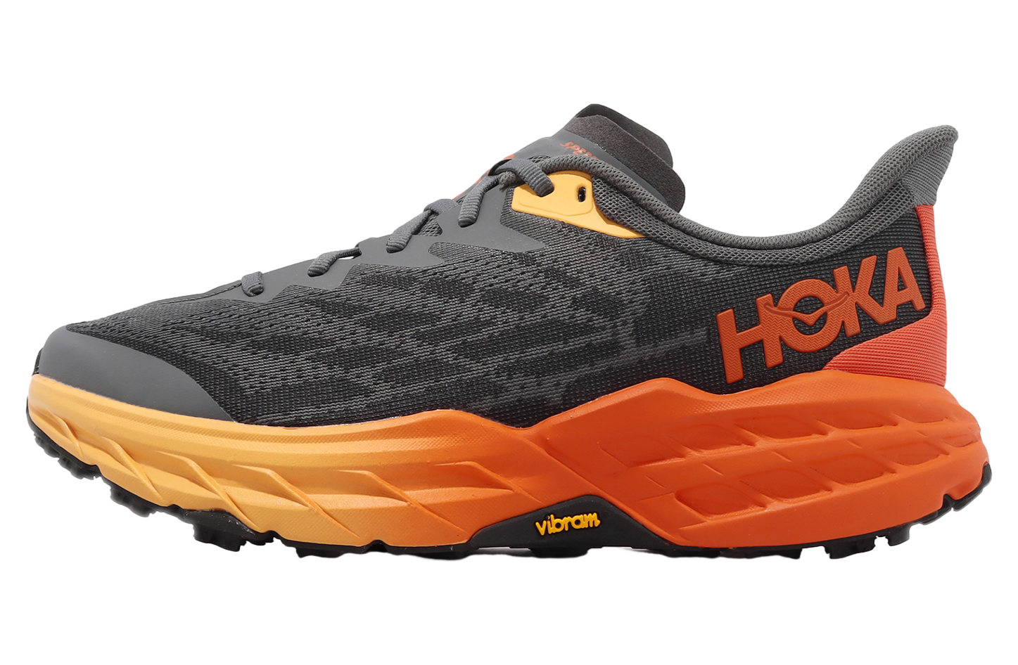 Hoka Speedgoat 5 2E Wide Castlerock / Flame