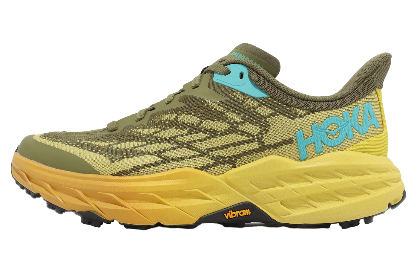 Hoka Speedgoat 5 Avocado Green / Passion Yellow