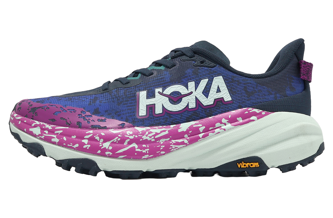 Hoka Speedgoat 6 2E Wide Stormy Skies / Aqua