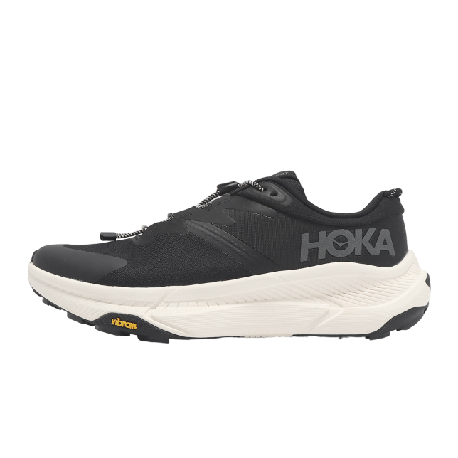 Hoka Transport 2E Wide Black / White