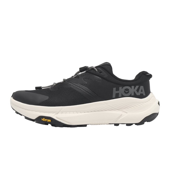 Hoka Transport D Wide Black / White