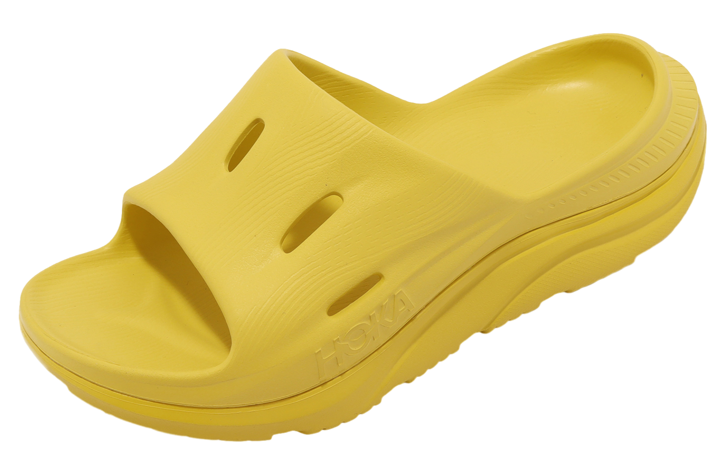 Hoka U Ora Recovery Slide 3 Passion Fruit