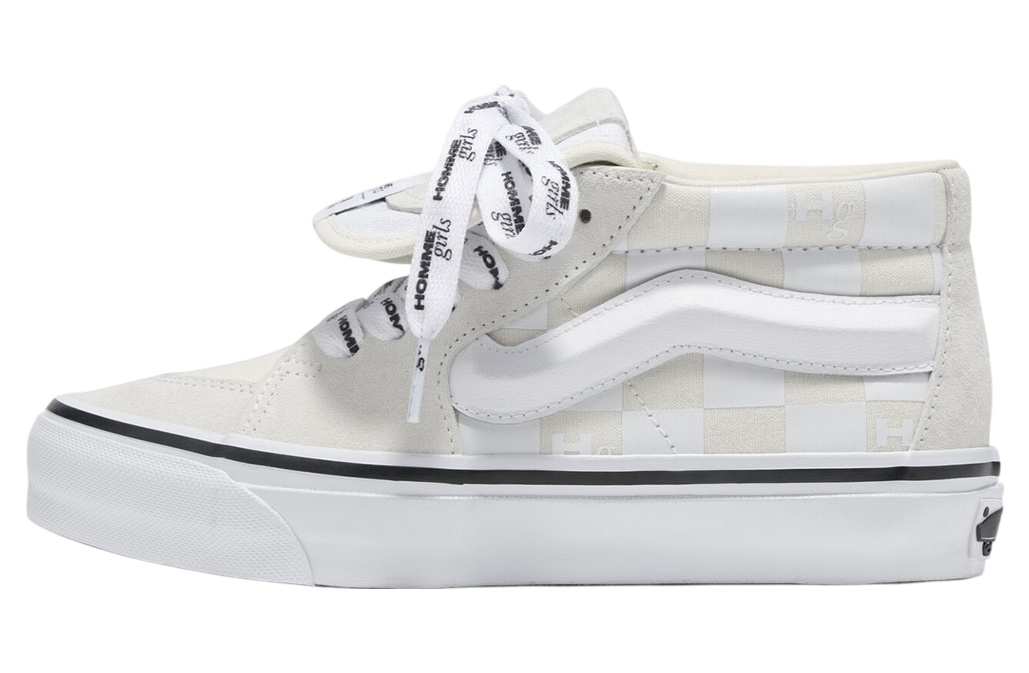 HommeGirls x Vans Sk8-Mid 83 White