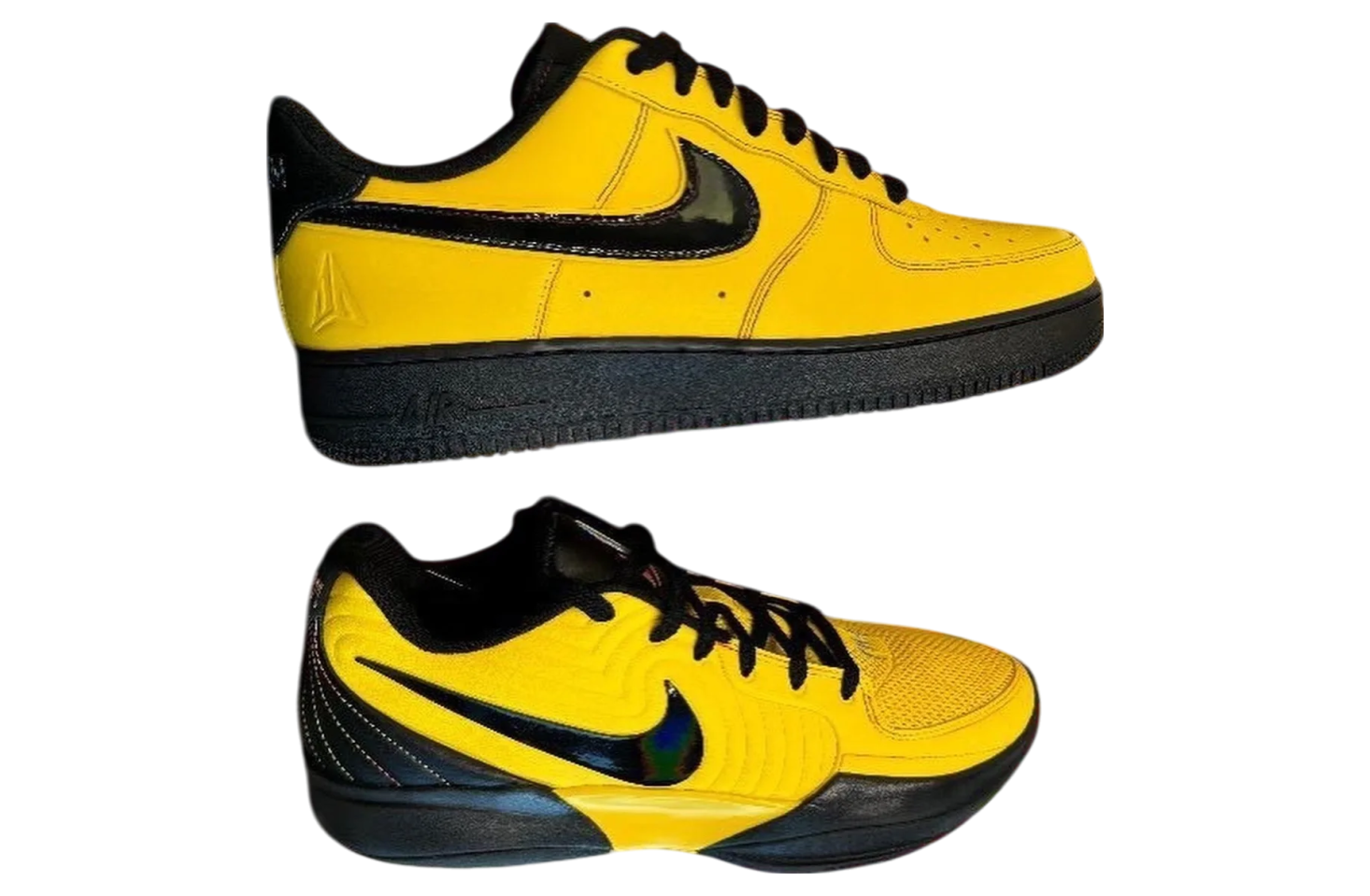 Ja Morant X Nike Air Force 1 Low Sundial / Black