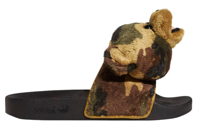 Jeremy Scott x adidas Adilette Teddy Slide