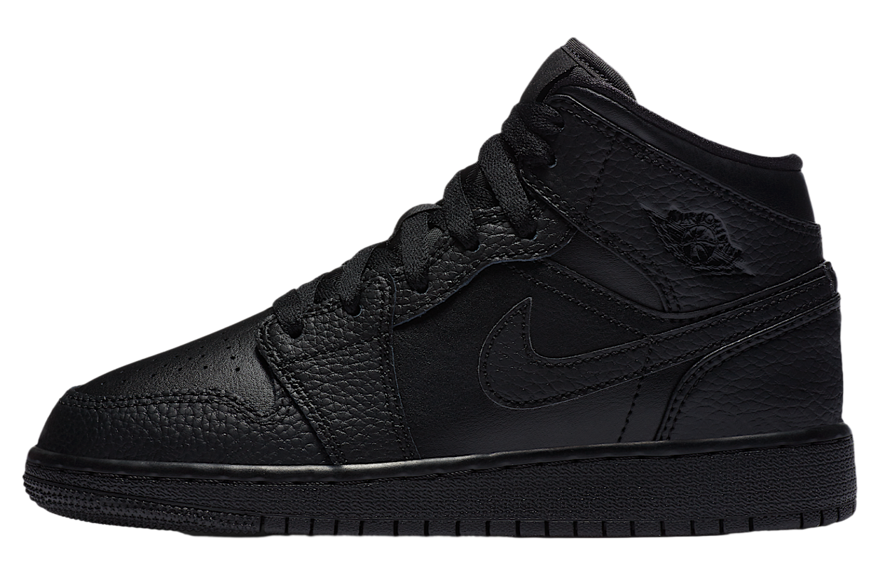 Jordan 1 Mid GS Black