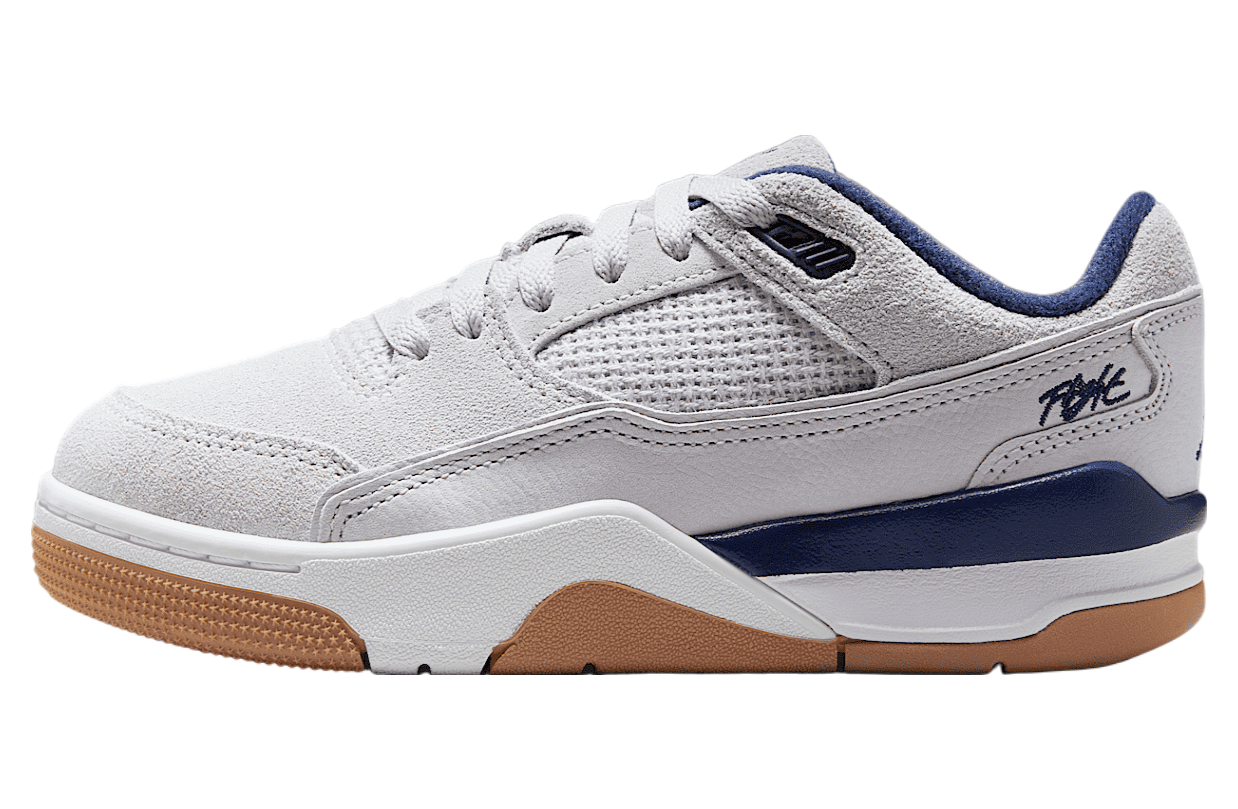 Jordan Flight Court GS Neutral Grey / White