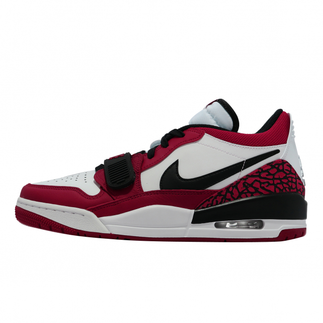 Nike Air Jordan Legacy 312 Low Chicago White Black Gym Red CD7069-116  Men's Size