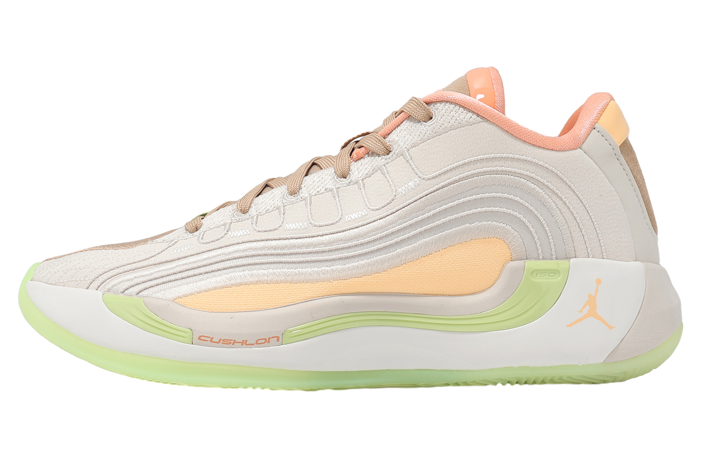 Jordan Luka 4 PF Lt Orewood Brn / Tangerine Tint