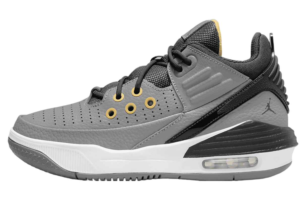 Jordan Max Aura 5 GS Cement Grey / Topaz Gold