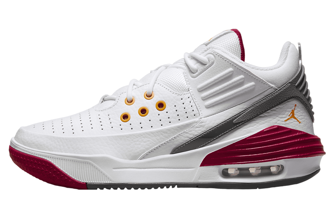 Jordan Max Aura 5 White / Cardinal Red