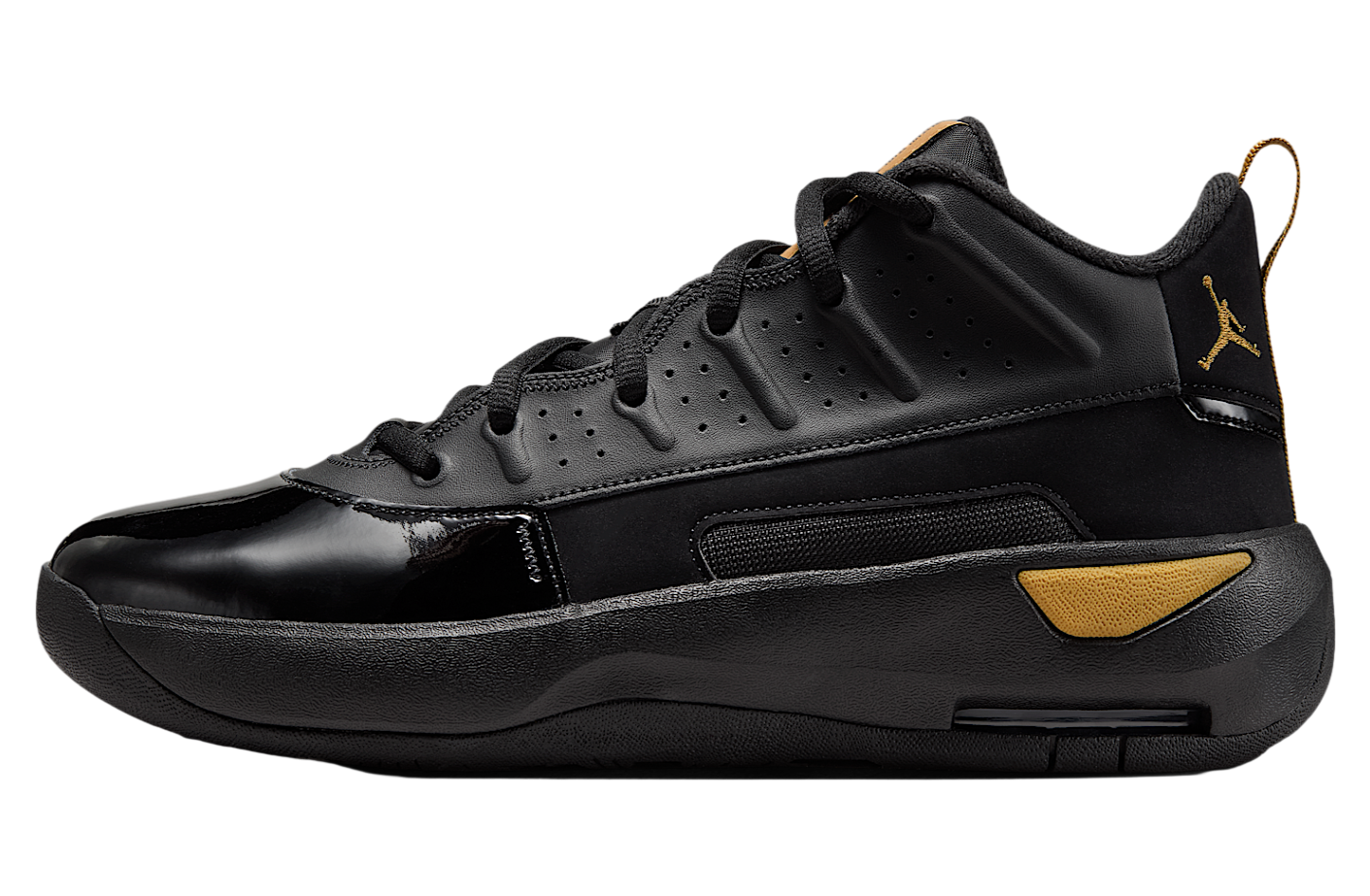 Jordan Max Aura 7 Black / Metallic Gold