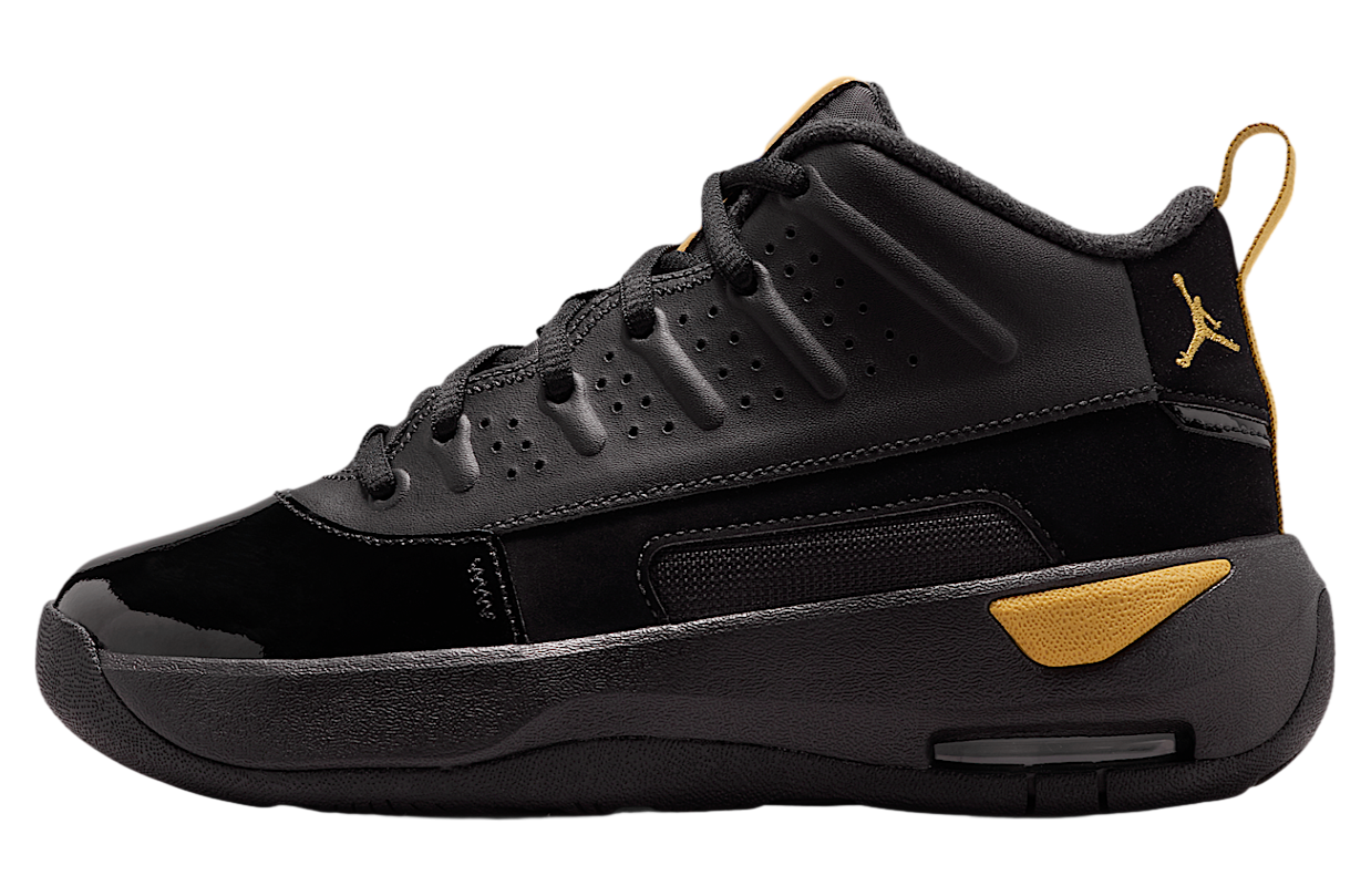 Jordan Max Aura 7 GS Black / Metallic Gold
