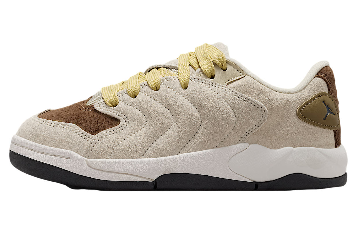 Jordan Session GS Light Khaki / Brown Kelp