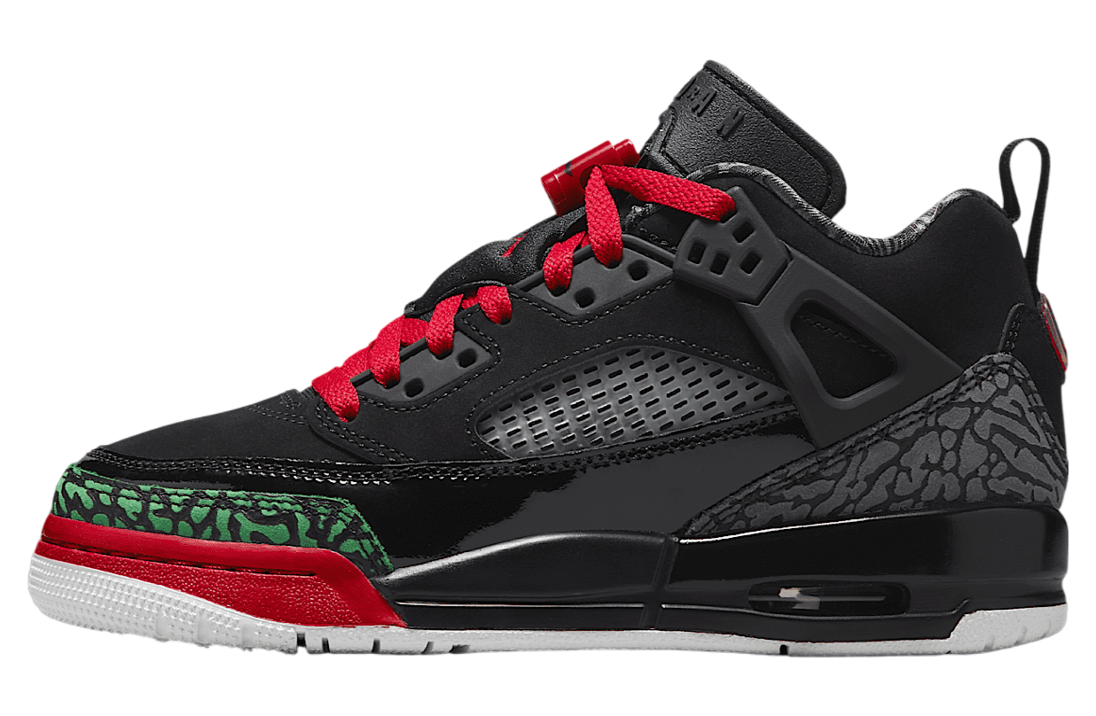 Jordan Spizike Low Gs Black / Classic Green