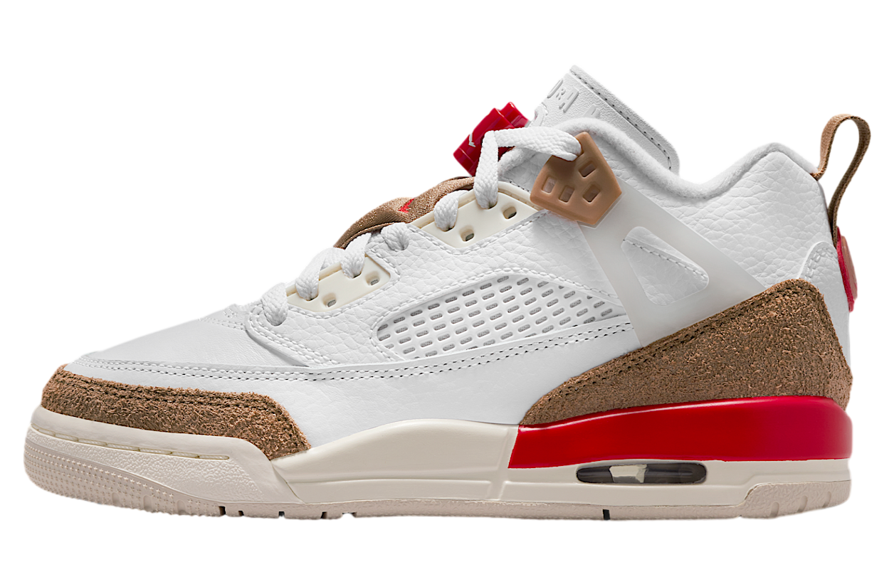 Jordan Spizike Low Gs White / Desert Camo