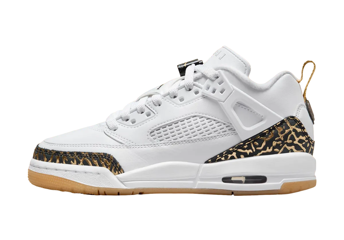 Jordan Spizike Low Mocha Gold