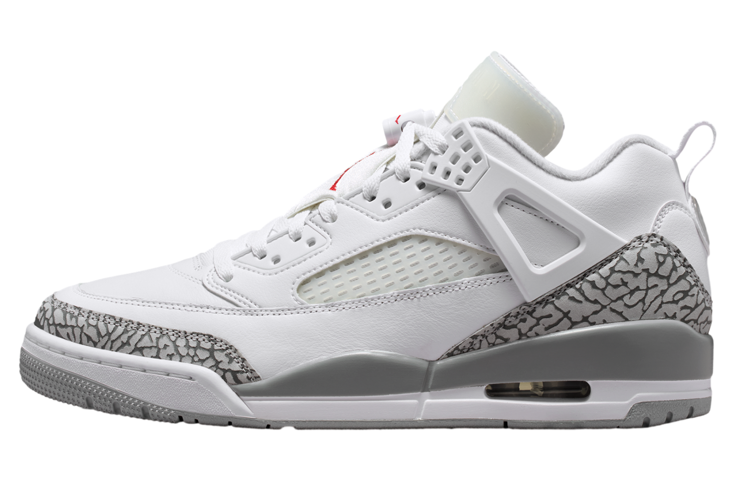 Jordan Spizike Low White / Varsity Red