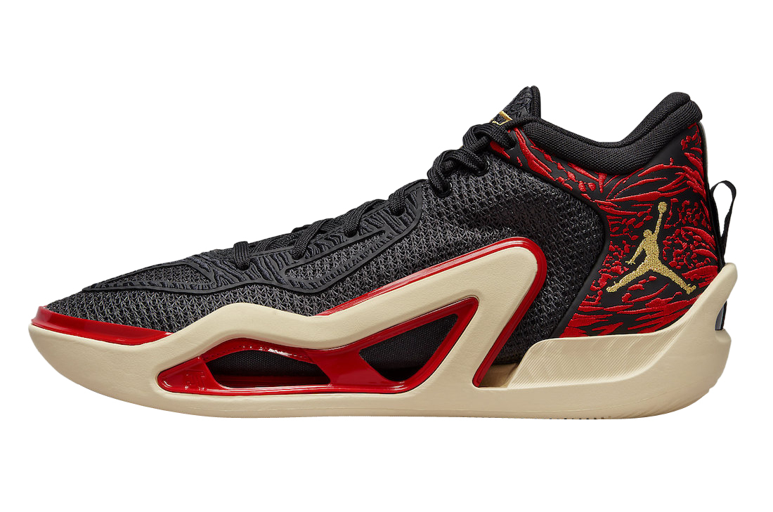 Nike Air Jordan Tatum 1 Black/Red Bred Zoo Jayson Basketball Shoes 2023 NEW